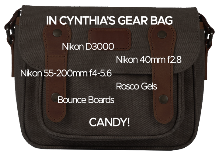 Cynthia's Gear Bag